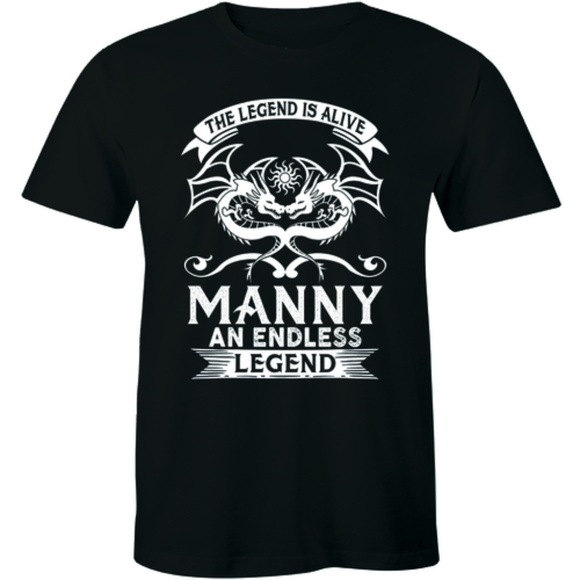 The Legend Alive Manny An Endless Legend T-shirt - Picture 1 of 3